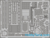 Eduard  4967 Photoetched set BIG-ED 1/48 P-61A, for G.W.H. kit