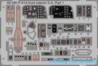 Eduard  4967 Photoetched set BIG-ED 1/48 P-61A, for G.W.H. kit