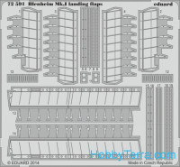 Eduard  7291 Photoetched set BIG-ED 1/72 Blenheim Mk.I