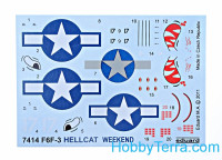 Eduard  07414 F6F-3 Hellcat, Weekend edition