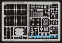 Photo-etched set 1/72 Sd.Kfz.234/2 (8 rad), for Hasegawa kit