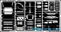 Photo-etched set Fi-156 Storch, for Hasegawa kit