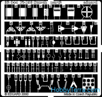 Eduard  32044 Photo-etched set Fi-156 Storch, for Hasegawa kit