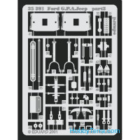 Eduard 35391 Photo-etched set 1/35 G.P.A car, for Tamiya kit