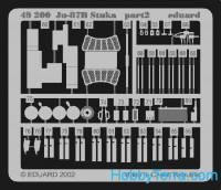 Eduard  49200 Photo-etched set 1/48 Ju-87B Stuka, for Hasegawa kit