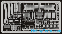 Eduard  49271 Photo-etched set 1/48 AV-8B Harrier II Plus color, for Hasegawa kit