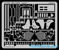 Eduard  49309 Photo-etched set 1/48 MiG-19PM, for Trumpeter kit