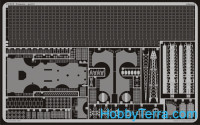 Photo-etched set 1/350 Yamato battleship, for Tamiya kit