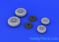 Eduard  648181 F-104 undercarriage wheels, late