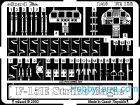 Photo-etched set 1/48 F-15E, for Academy kit