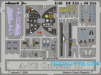 Photo-etched set 1/48 A-7E Corsair II, for Hasegawa kit