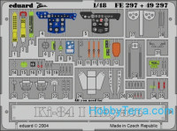 Photo-etched set 1/48 Ki-84 I Hayate Color, for Hasegawa kit