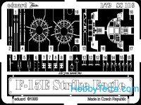 Photo-etched set 1/72 F-15E Strike Eagle, for Academy kit