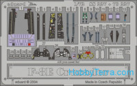 Photo-etched set 1/72 F-8E Crusader Color, for Academy kit