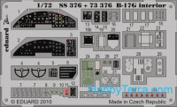 Photo-etched set 1/72 B-17G interior Color, for Revell kit