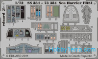 Photo-etched set 1/72 Sea Harrier FRS1 Color, for Airfix kit