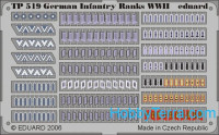 Photo-etched set 1/35 WWII German infantry ranks