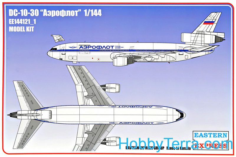 OK Civil Airliner Eastern Express 1/144 IL-18 Aeroflot 