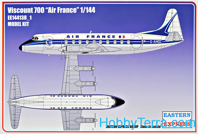 Eastern Express 1/144 Viscount 700  AIR FRANCE EE144138_1 