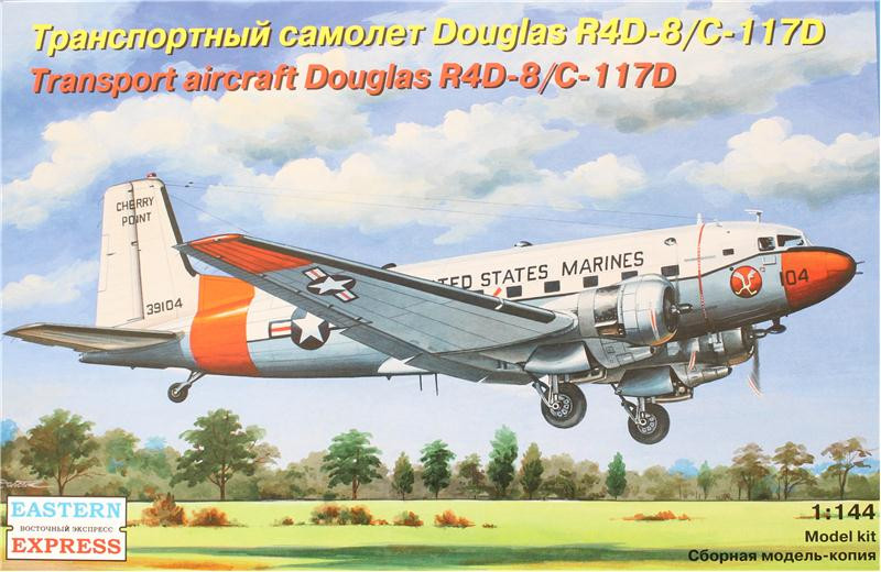 Eastern Express 1/144 Aircraft Doulgas R4D-8/C-117D EE14478 