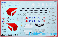 Eastern Express  144124 Airliner-717 "Delta"
