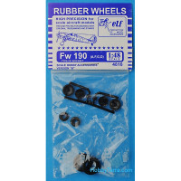 Rubber wheels for Fw 190 A,F,G,D, version B