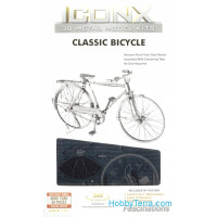 3D metal puzzle. Classic Bicycle