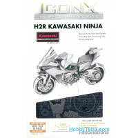 3D metal puzzle. H2R Kawasaki Ninja