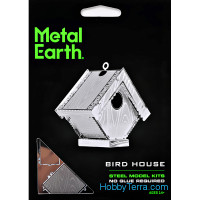 3D metal puzzle. Bird House