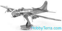 Fascinations  091 3D metal puzzle. B-17 Flying Fortress