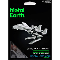 3D metal puzzle. A-10 Warthog aircraft