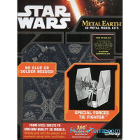 3D metal puzzle.  Special Forces TIE Fighter