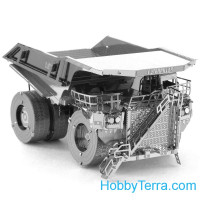 3D metal puzzle. Mining Truck