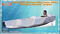 Motorized submersible canoe "Sleeping Beauty" project