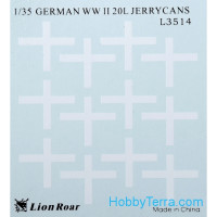 Great Wall Hobby  L3514 WWII German 20L Jerrycans