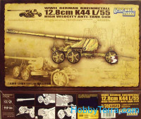 WWII German 12.8 cm K44 L/55