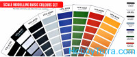 Hataka  AS100 Scale modelling basic colours set, 8 pcs