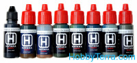 Hataka  AS101 Set of paints. Modern Swedish AF vol.1, 6 pcs