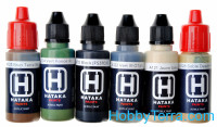 Hataka  AS25 Set of paints. Modern French Army, 6 pcs