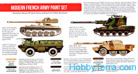 Hataka  AS25 Set of paints. Modern French Army, 6 pcs