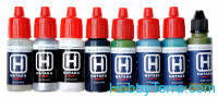 Hataka  AS33 Set of paints. Early WW2 Soviet Air Force, 8 pcs