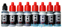 Hataka  AS44 Set of paints. USAF, USN & USMC (modern greys), 8 pcs