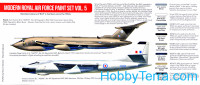 Hataka  AS97 Set of paints. Modern Royal Air Force vol.5, 8 pcs