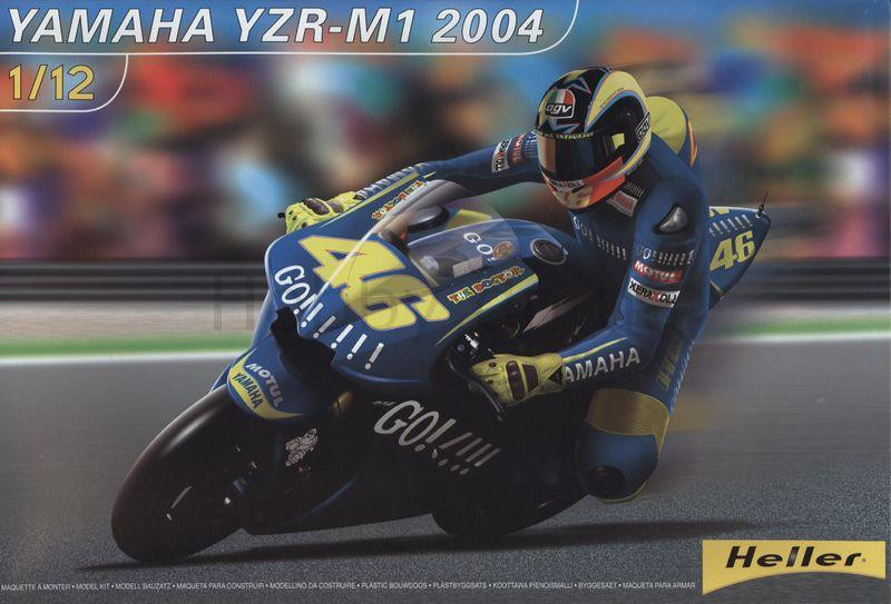 Motorcycle model kit YAMAHA YZR-M1 2004 Heller 80913 HobbyTerra.com