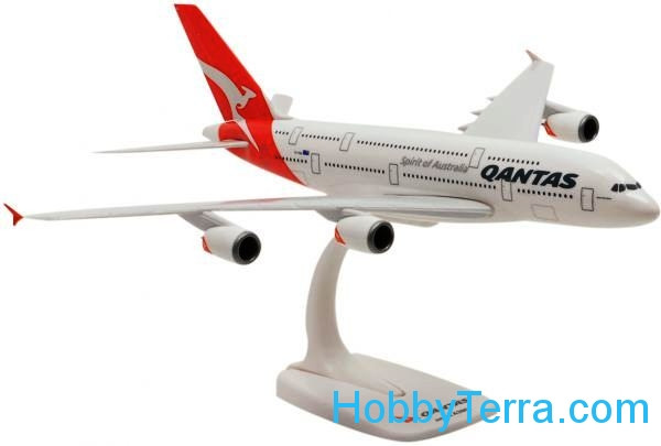 Qantas Airbus A380-800 Herpa 608374 HobbyTerra.com