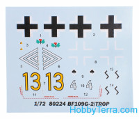 Hobby Boss  80224 Messerschmitt Bf109G-2 Trop fighter