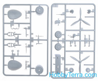 Hobby Boss  80298 Soviet Tu-2 bomber. Easy kit