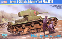 Soviet T-26 light infantry tank