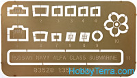 Hobby Boss  83528 Russian Navy Alfa Class SSN