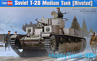 Soviet T-28 medium tank (Riveted)